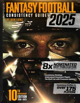 2025 Fantasy Football Consistency Guide Paperback  May 2, 2025