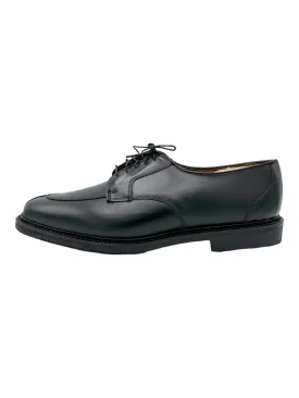 Allen Edmonds Black Ashton Split Toe Leather Derby Dress Shoes