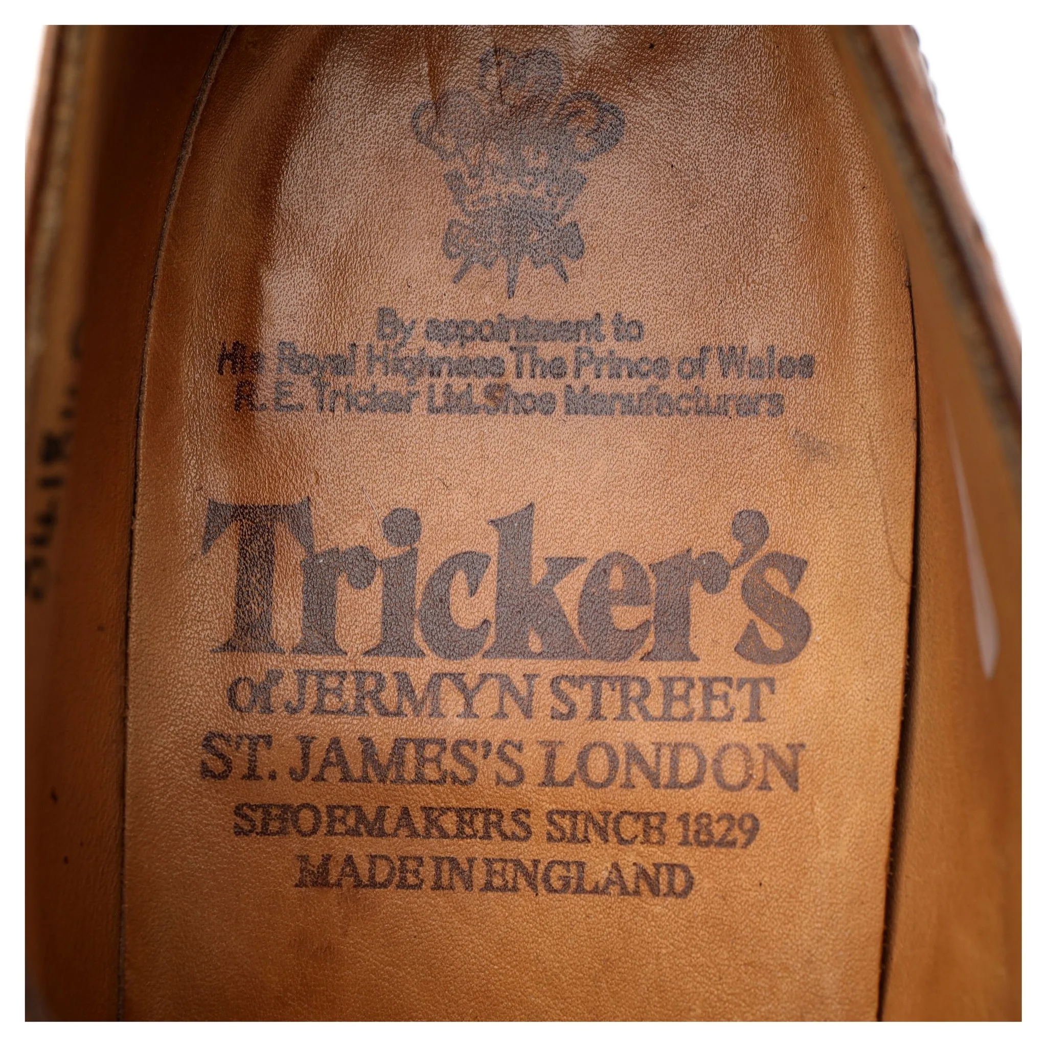 'Belgrave' Tan Brown Leather Oxford UK 8