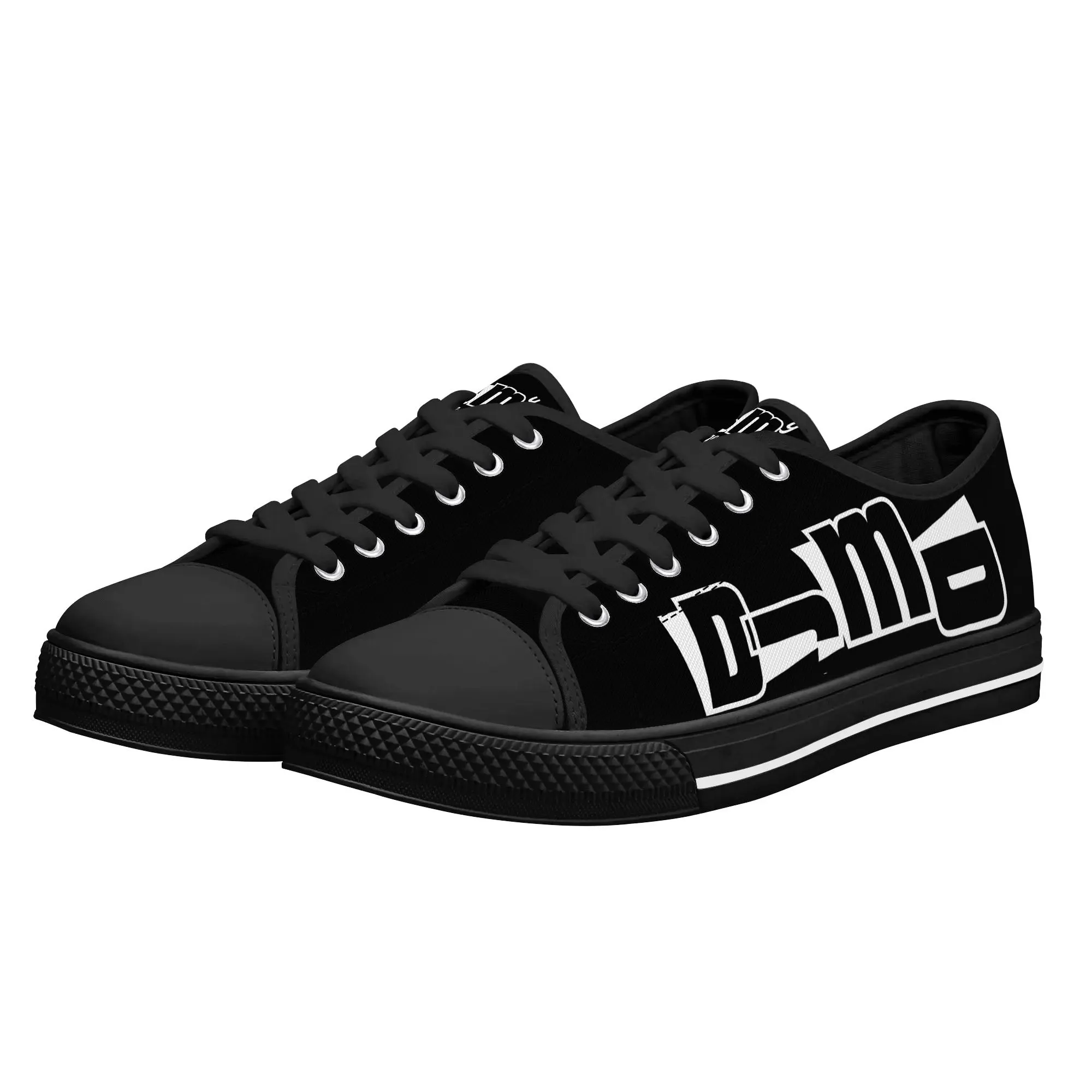 Dnt Juge My Different Mens Low Top Canvas Shoes - Customized Tongue