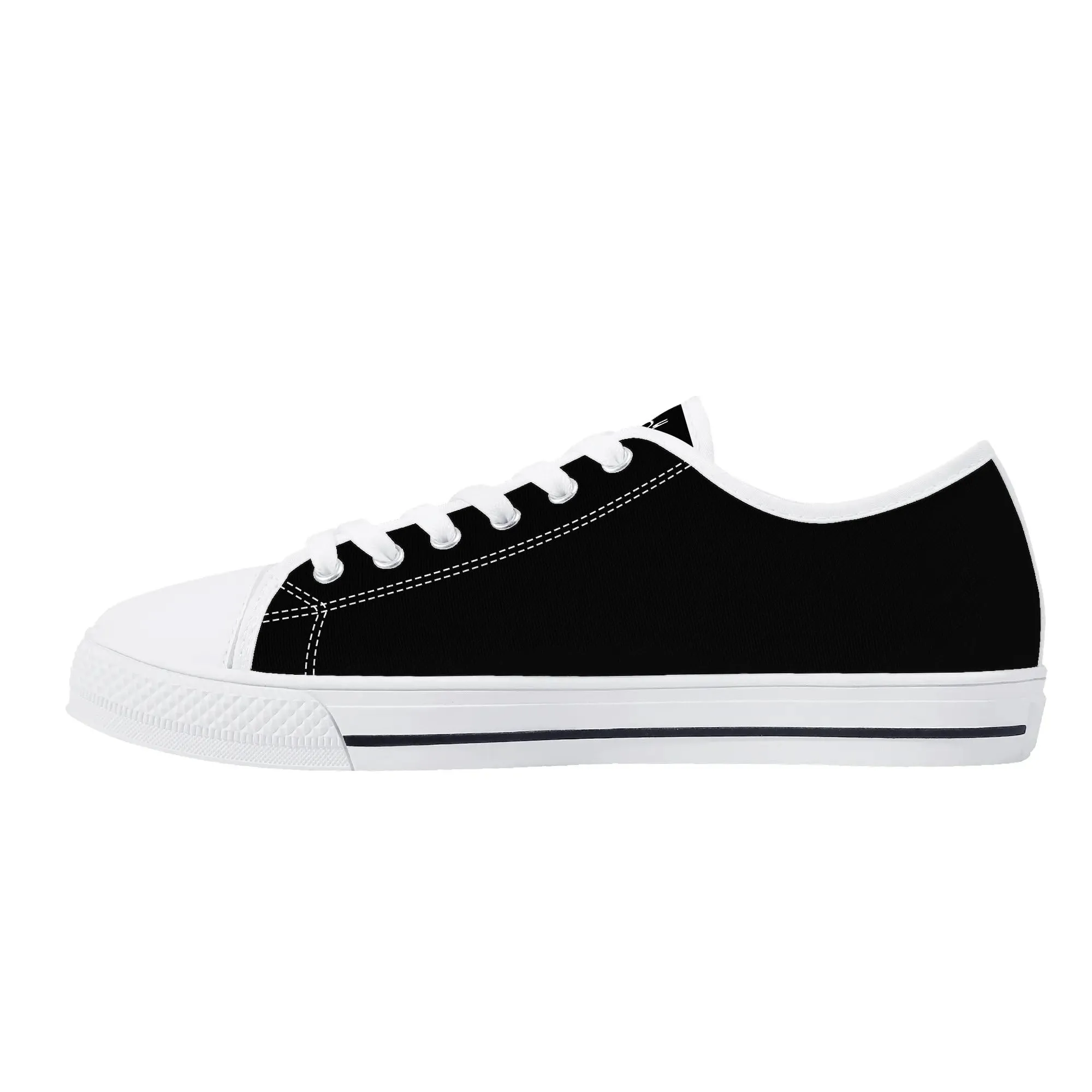Dnt Juge My Different Mens Low Top Canvas Shoes - Customized Tongue