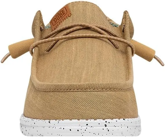 HEYDUDE Men's Wally Washed Canvas, Men??s Shoes, Slip-on Loafers, Comfortable & Light-Weight
