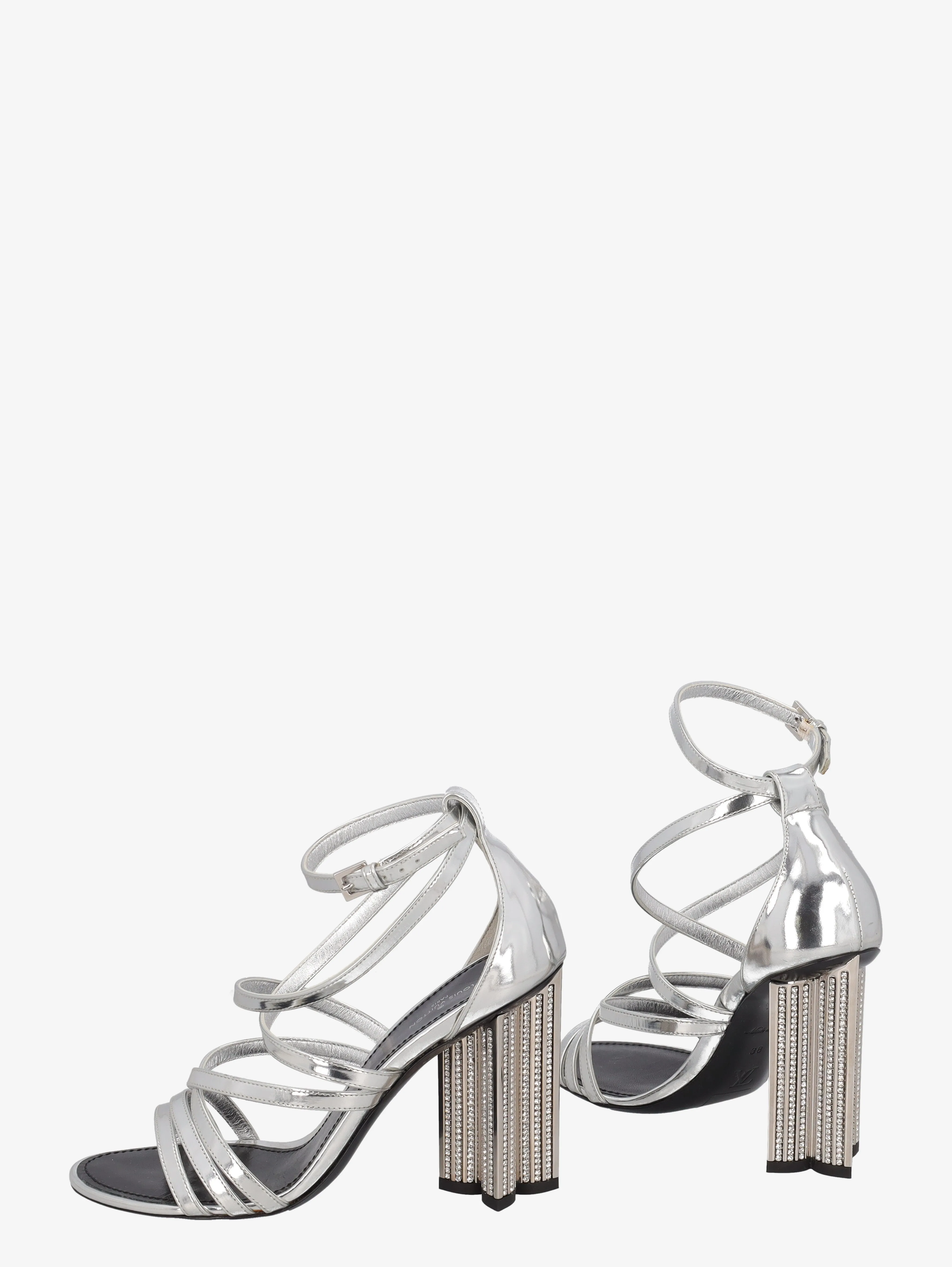 Louis Vuitton Silver Sandals