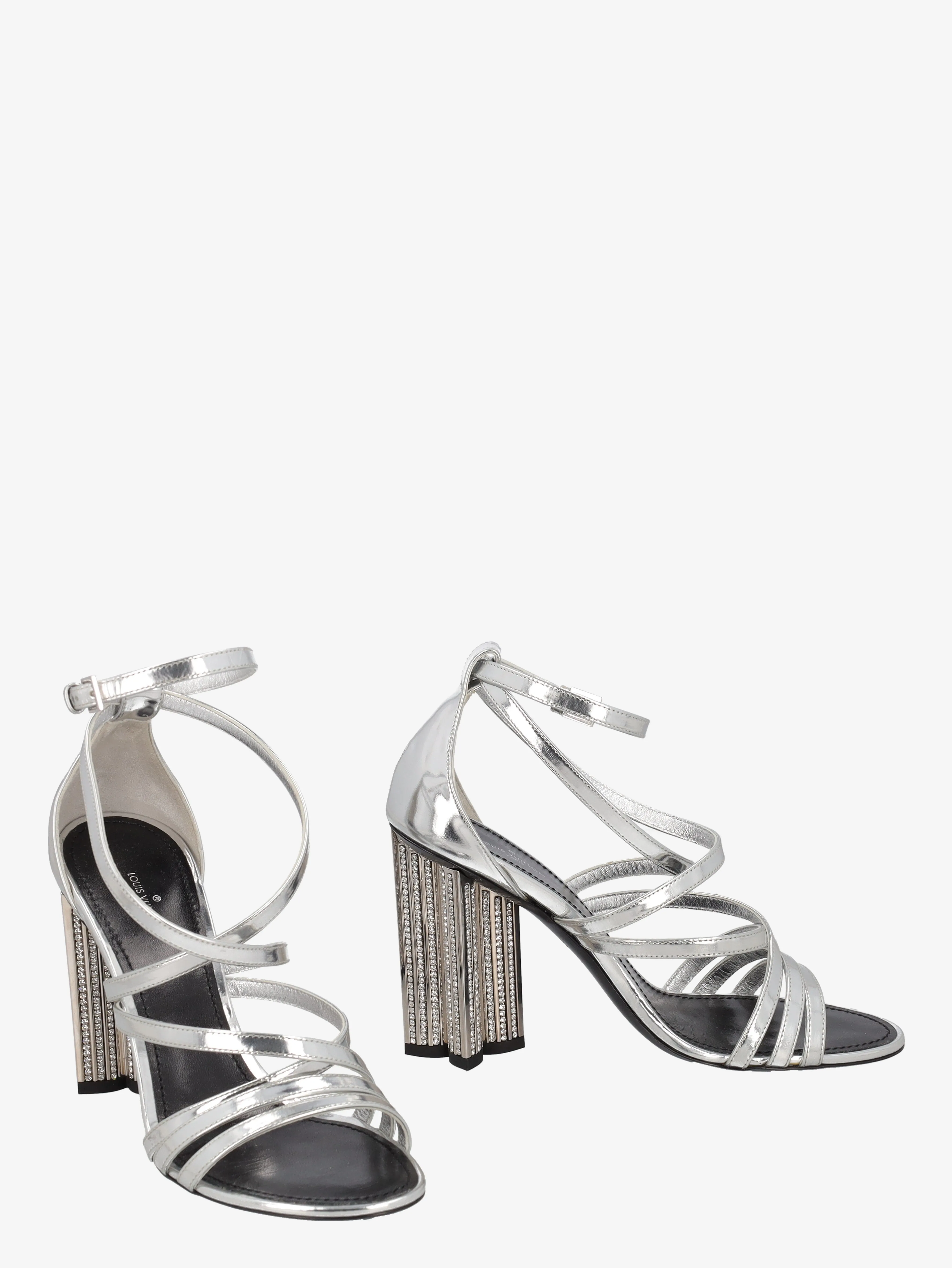 Louis Vuitton Silver Sandals