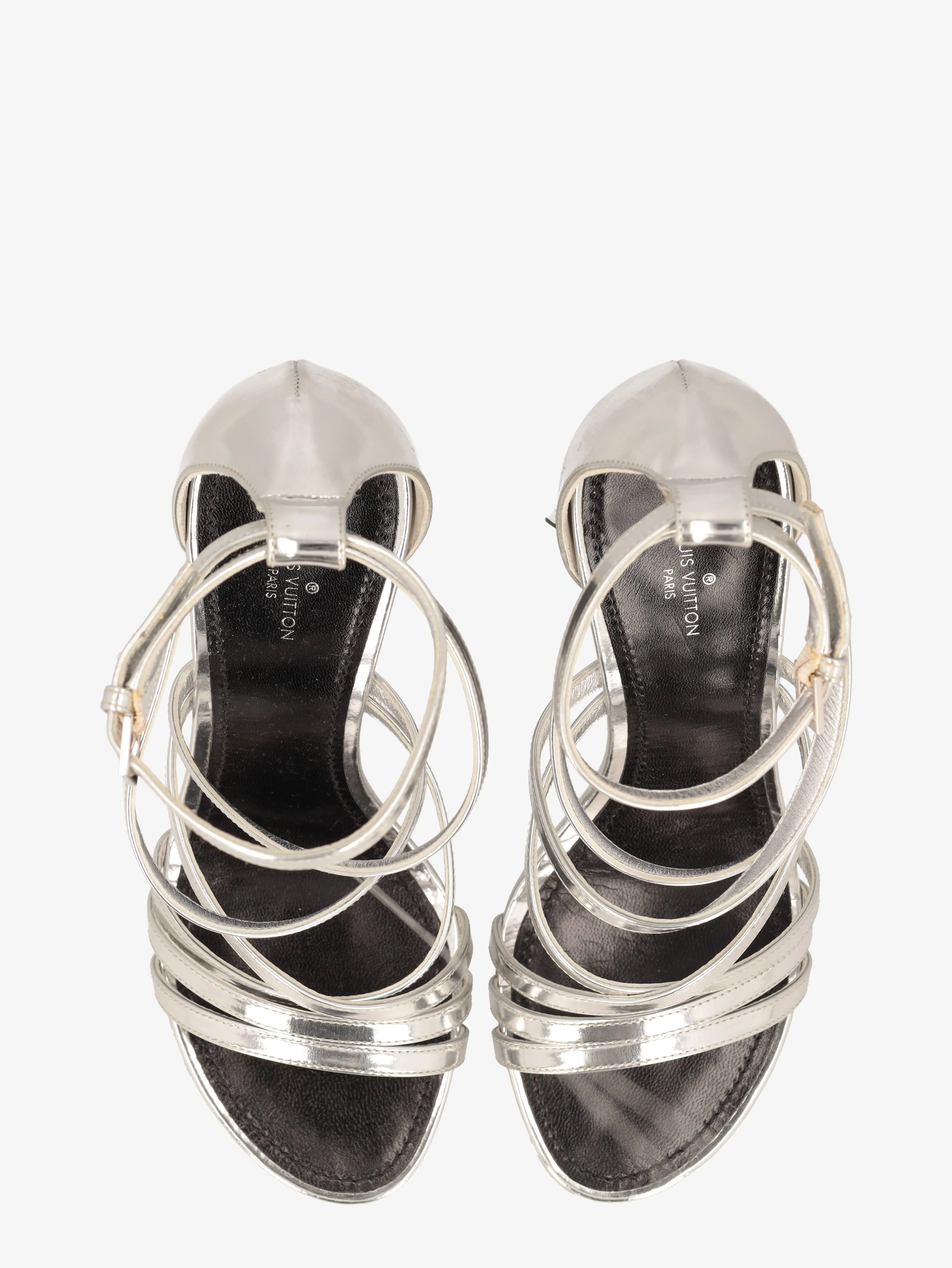 Louis Vuitton Silver Sandals