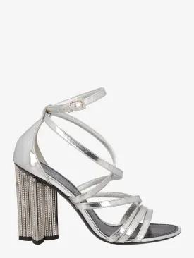 Louis Vuitton Silver Sandals