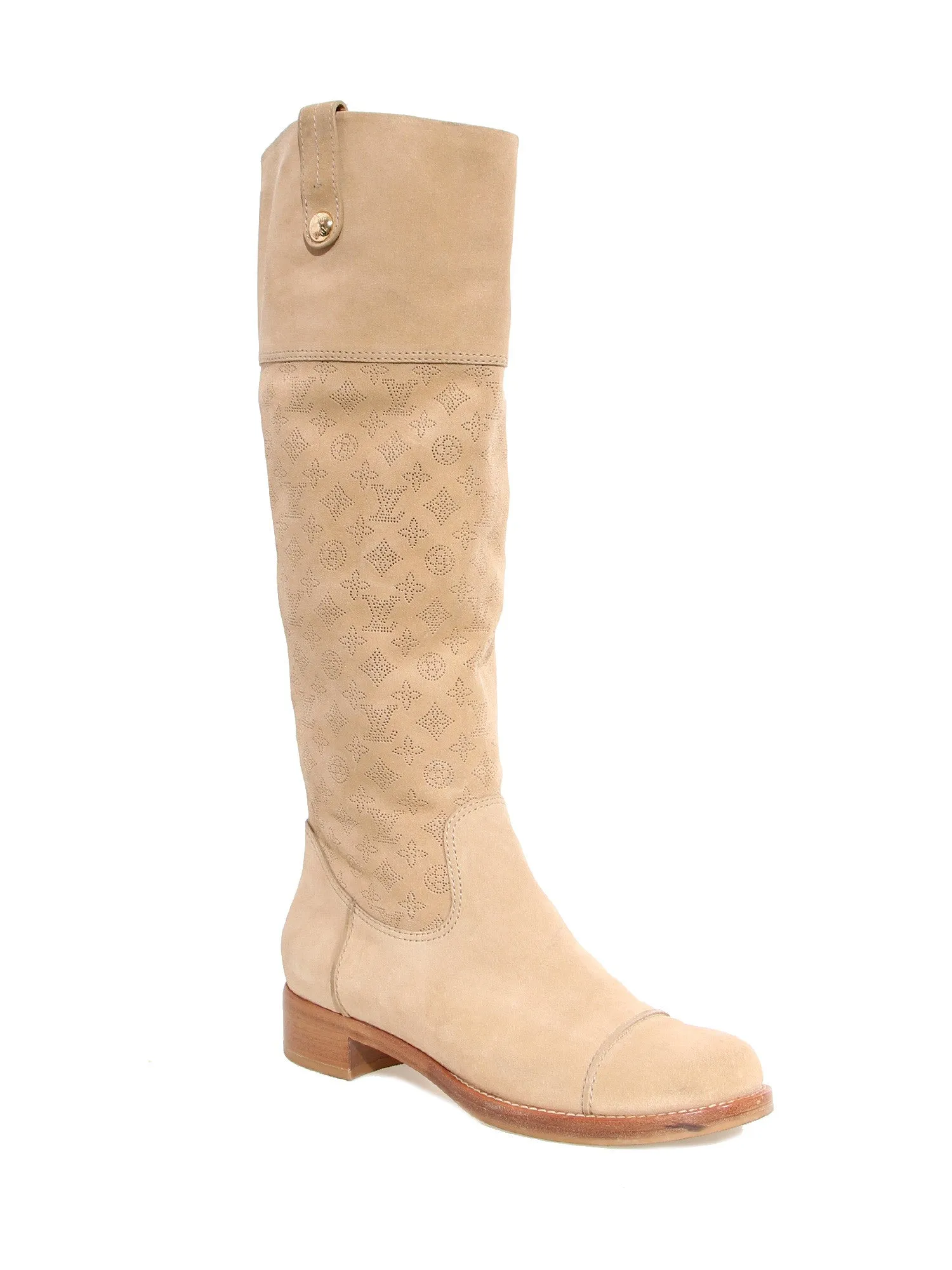 Monogram Suede Zanzibar High Boots