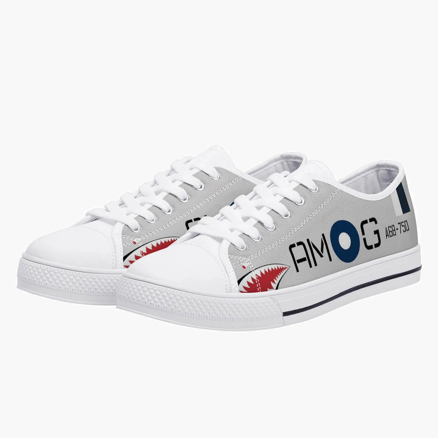 P-51 "AM-G" Low Top Canvas Shoes