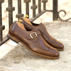 Single Monk-Box Calf, Brown