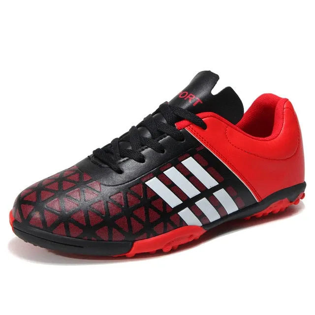 Size 32-43 Boys Soccer Shoes Turf Men Ankle Football Shoes Long Spike Training Football Boots