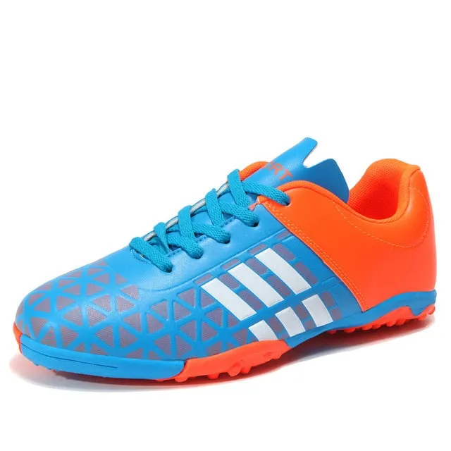 Size 32-43 Boys Soccer Shoes Turf Men Ankle Football Shoes Long Spike Training Football Boots