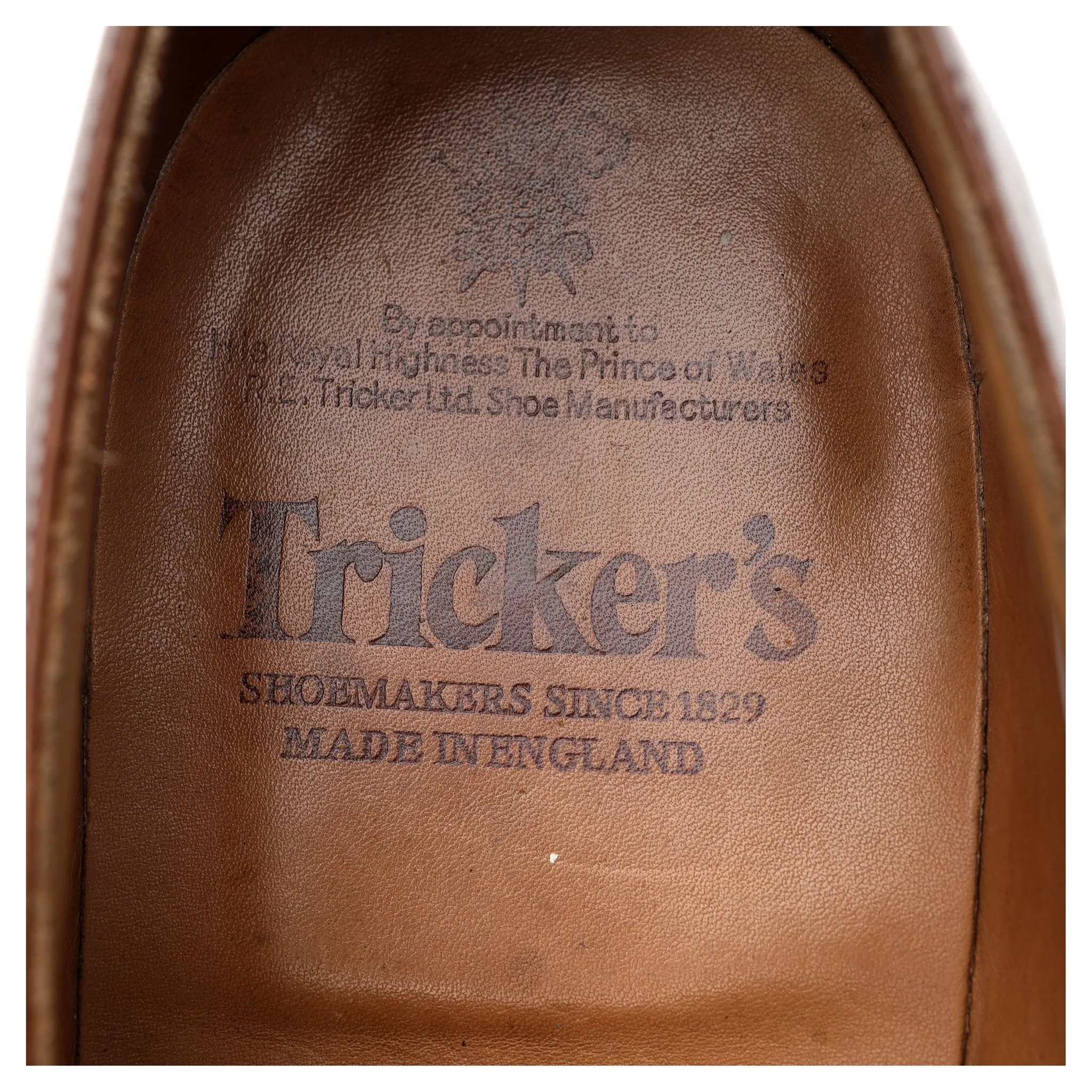 Tan Brown Leather Oxford UK 10.5
