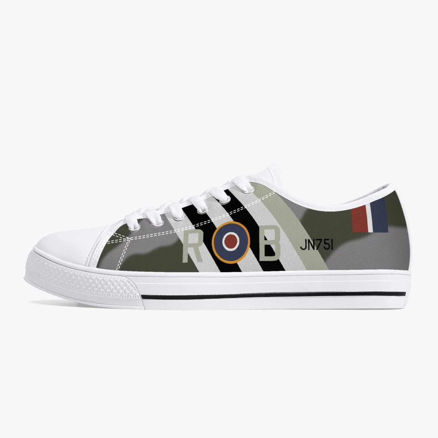 Tempest "R-B" Low Top Canvas Shoes