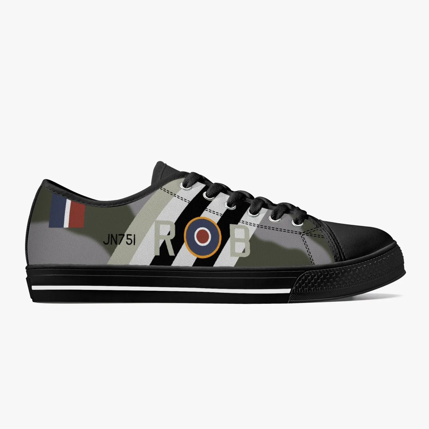Tempest "R-B" Low Top Canvas Shoes