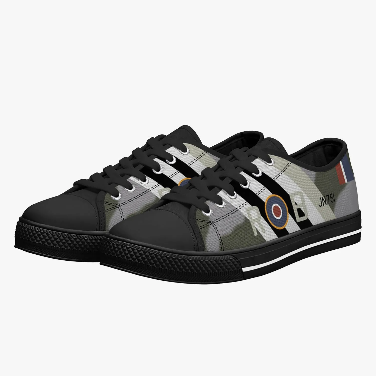 Tempest "R-B" Low Top Canvas Shoes