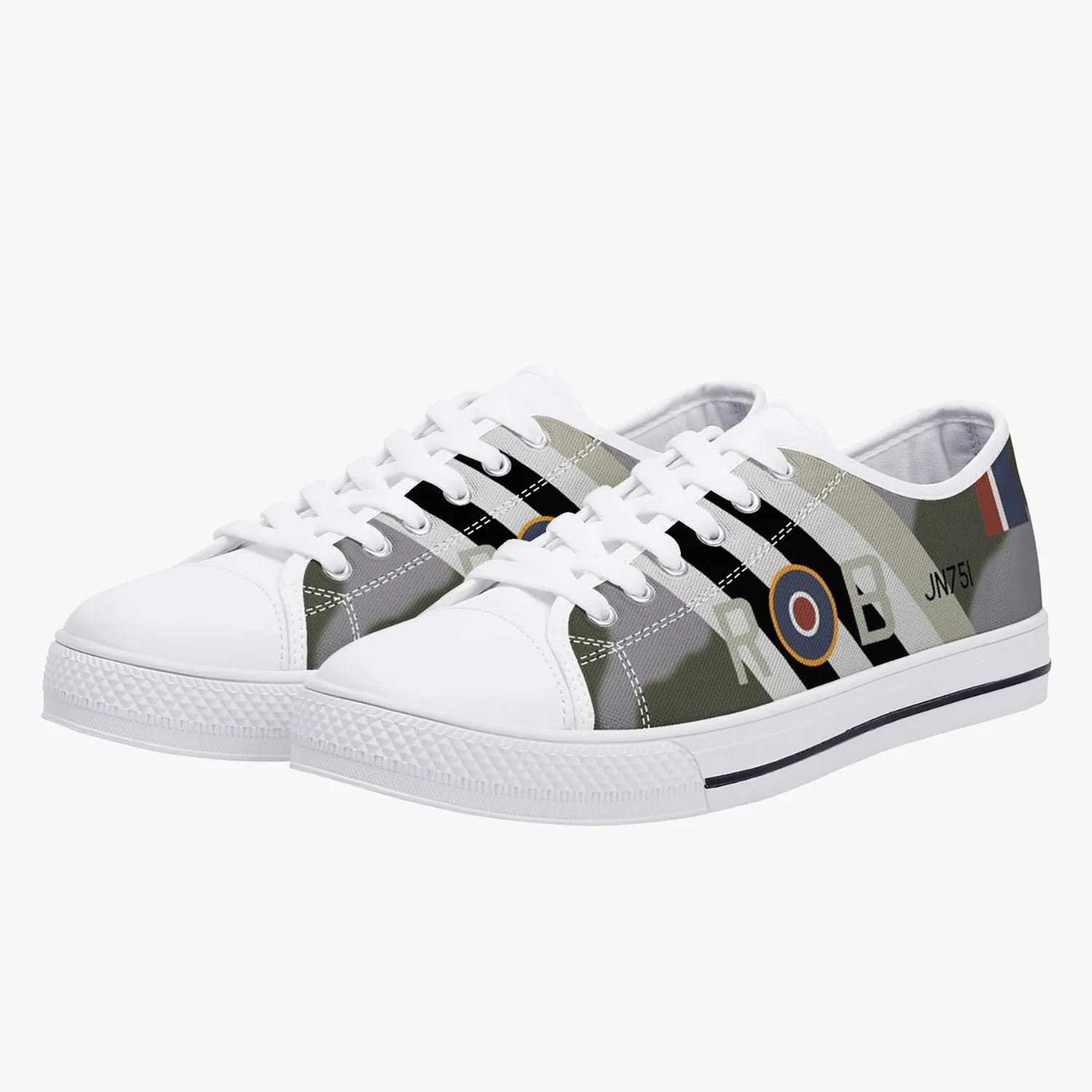 Tempest "R-B" Low Top Canvas Shoes