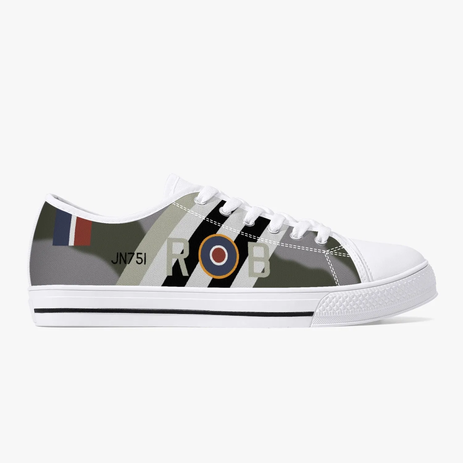 Tempest "R-B" Low Top Canvas Shoes