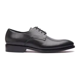 Xavier, Plain Vamp Derby - Black | Hand Welted | Classics Collection