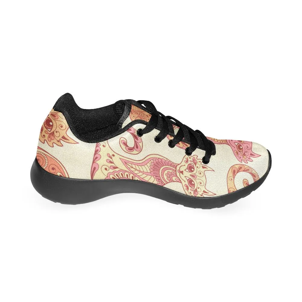 Zenzzle cats in the ethnic style print on Women's Running shoes Casual Lightweight Athletic Sneakers US size 6-15