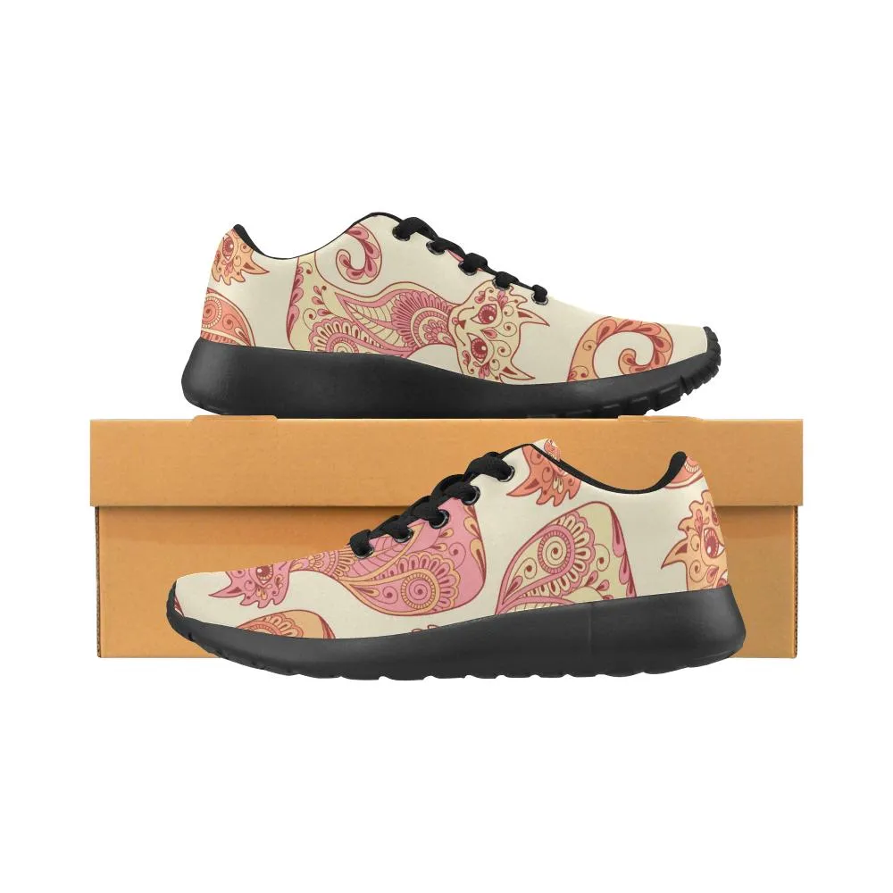 Zenzzle cats in the ethnic style print on Women's Running shoes Casual Lightweight Athletic Sneakers US size 6-15