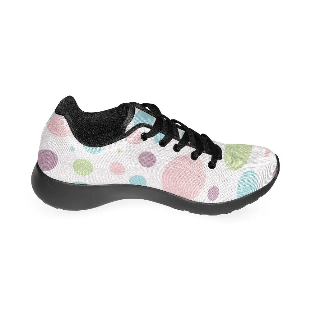 Zenzzle colorful circles pattern print on Women's Running shoes Casual Lightweight Athletic Sneakers US size 6-15