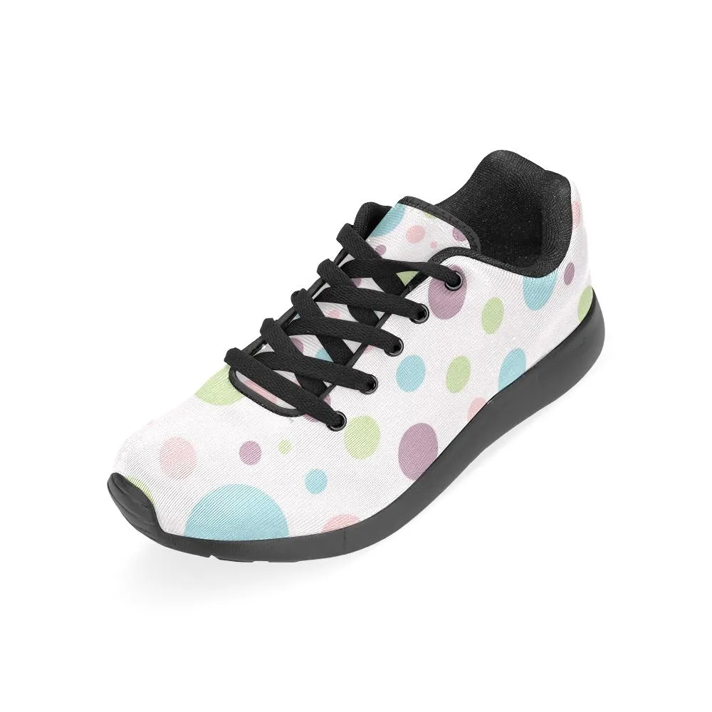 Zenzzle colorful circles pattern print on Women's Running shoes Casual Lightweight Athletic Sneakers US size 6-15