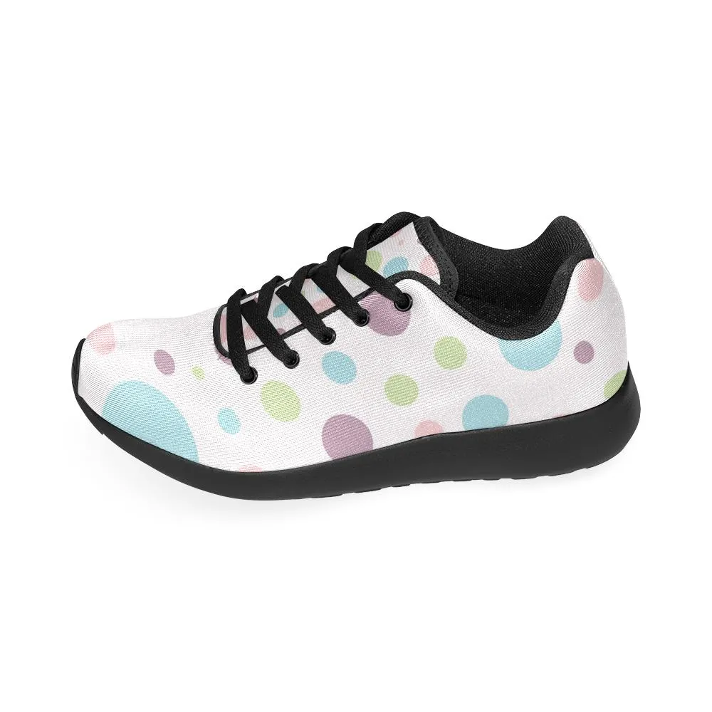 Zenzzle colorful circles pattern print on Women's Running shoes Casual Lightweight Athletic Sneakers US size 6-15