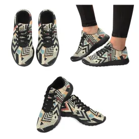 Zenzzle graphic geometric print on Women's Running shoes Casual Lightweight Athletic Sneakers US size 6-15